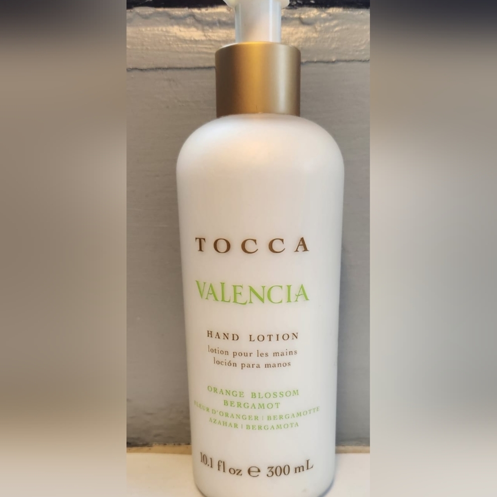 TOCCA HAND LOTION ORANGE BLOSSOM BERGAMOT 10.1 FL oz